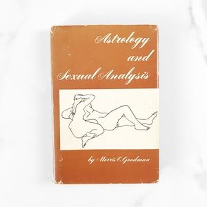SOLD Astrology and Sexual Analysis Vintage HC Book